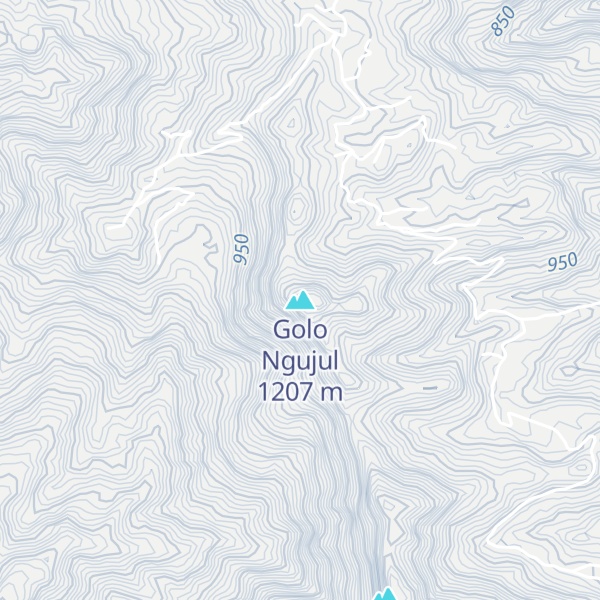 Map of Golo Ngujul