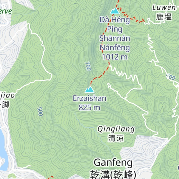Map of Erzaishan