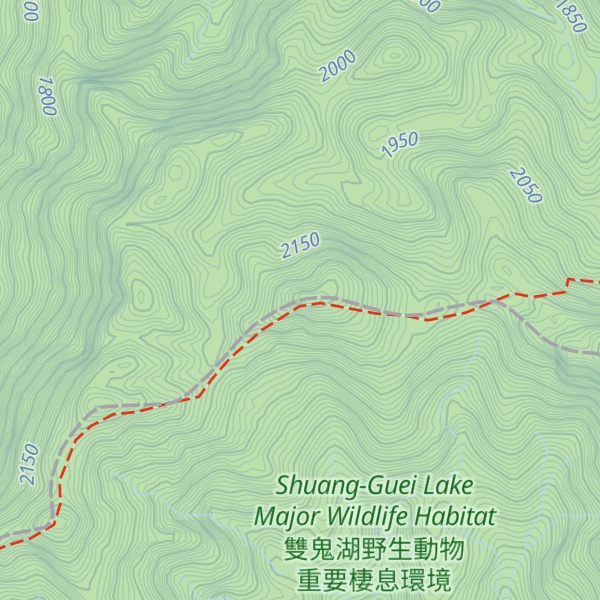Map of Huanxishan