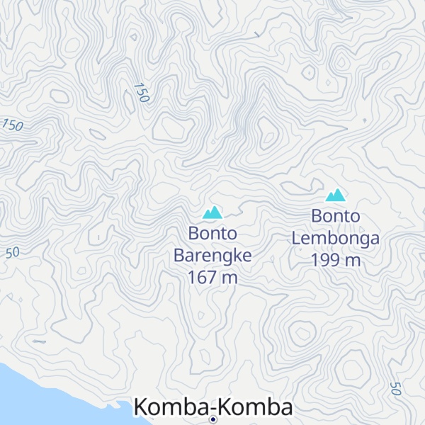 Map of Bonto Barengke