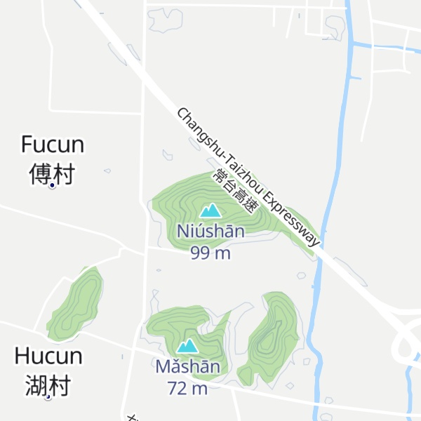Map of Niúshān