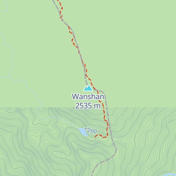 Map of Wanshan