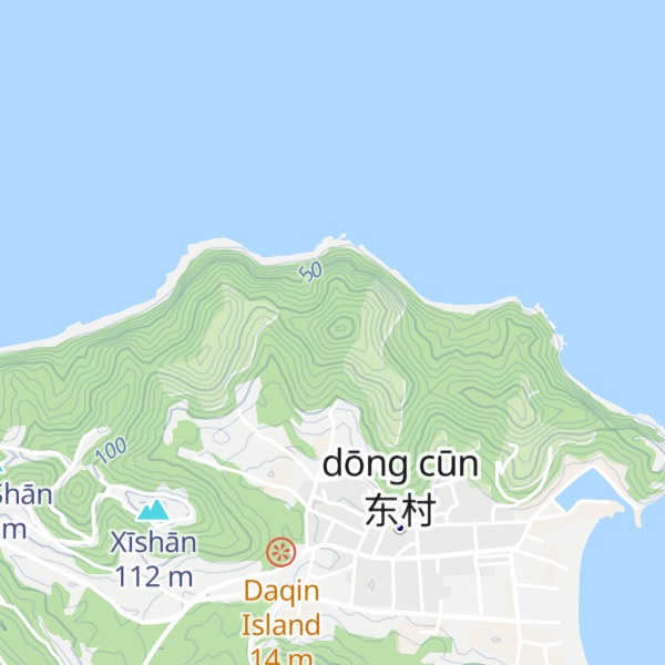 Map of Dà Dǐng Wáng