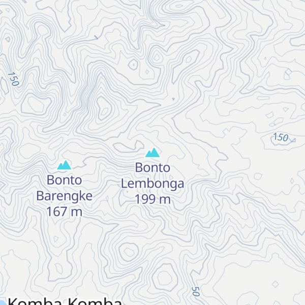 Map of Bonto Lembonga