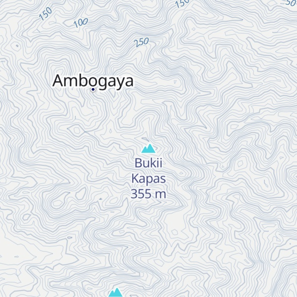 Map of Bukii Kapas