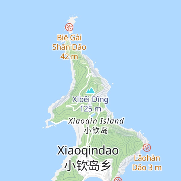 Map of Xīběi Dǐng