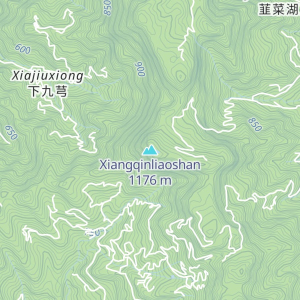 Map of Xiangqinliaoshan
