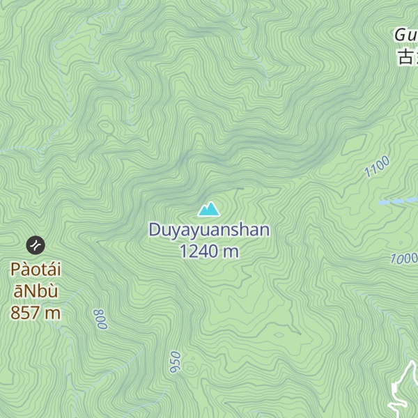 Map of Duyayuanshan