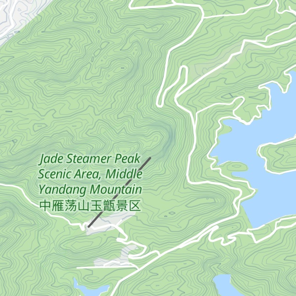 Map of Yuzeng Peak