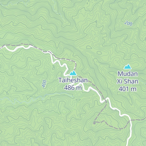 Map of Taiheshan