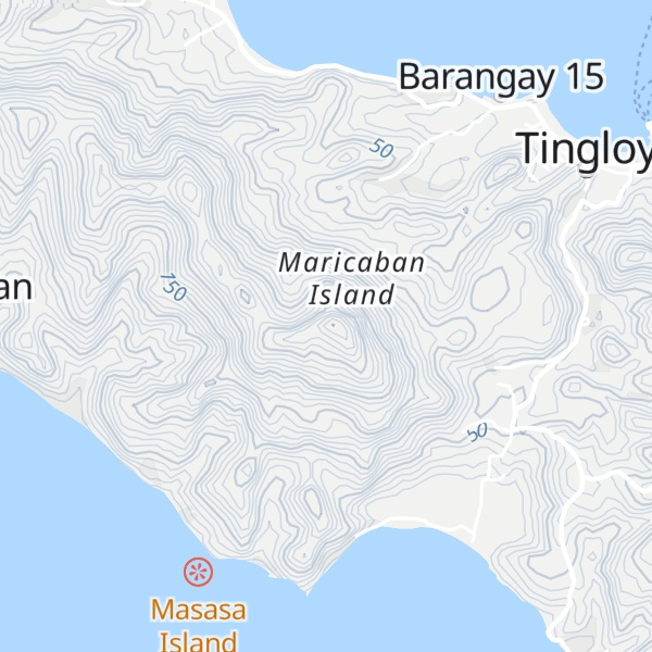 Map of Mount Magasauangbato