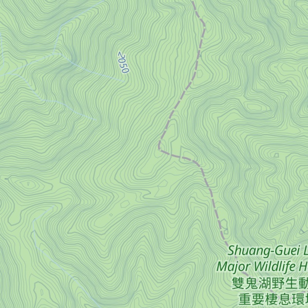 Map of Baicanshan