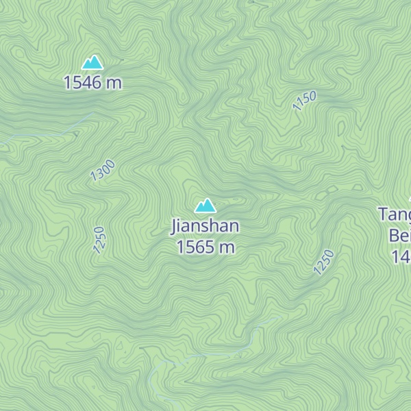Map of Jianshan