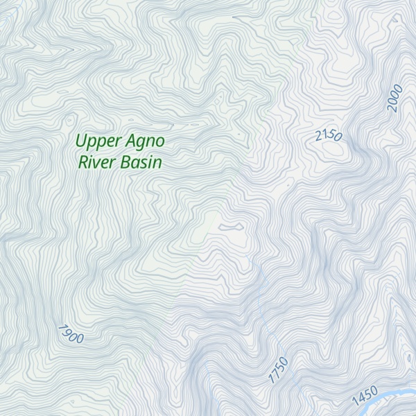 Map of Mount Ambubungan