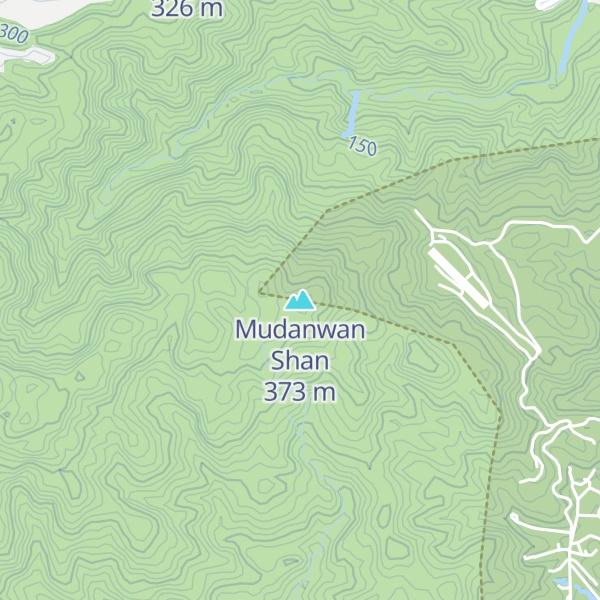 Map of Mudanwan Shan
