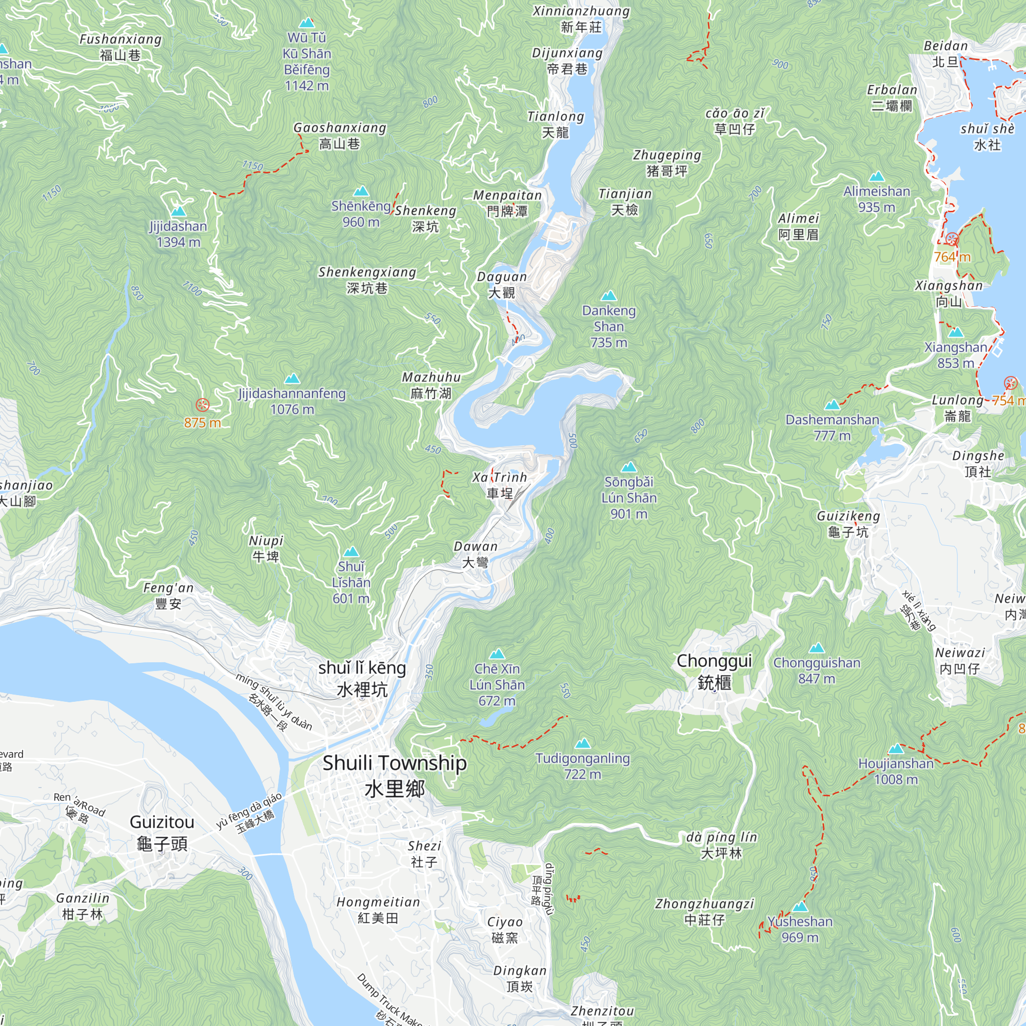 Chē Chéng Yóukè Zhōngxīn map