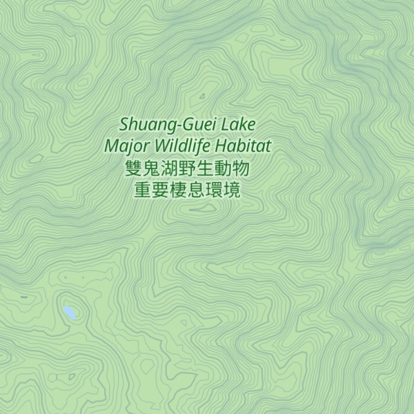 Map of Bairenshishan