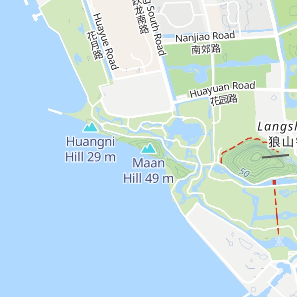 Map of Maan Hill