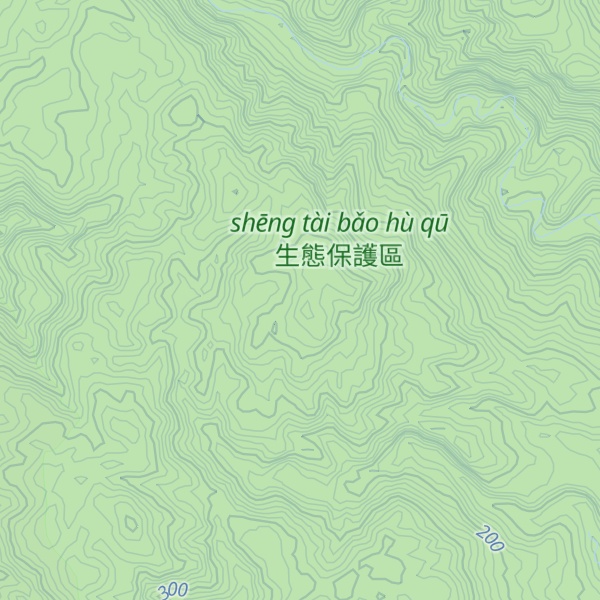Map of Chufeng Shan