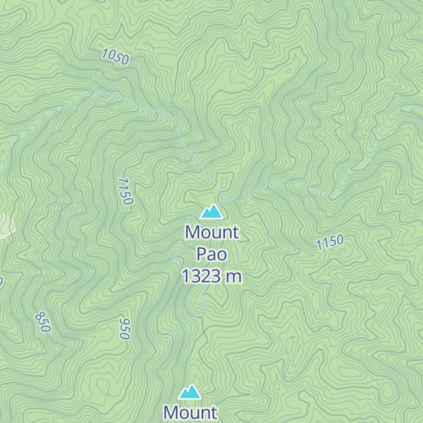 Map of Mount Pao