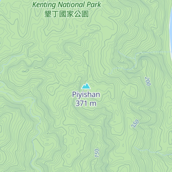 Map of Piyishan