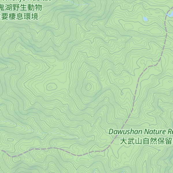 Map of Zhibenzhushan
