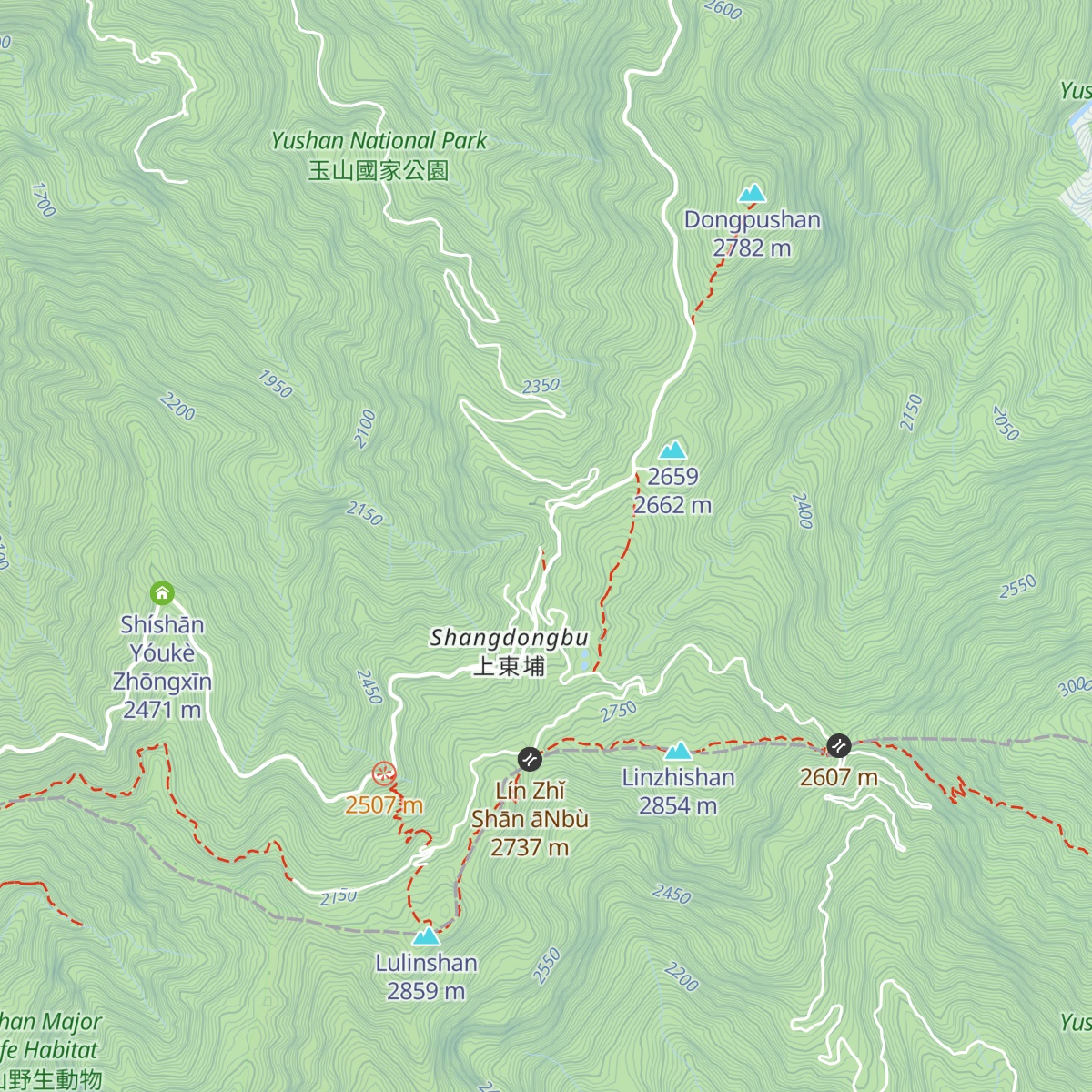 Dongpu Lodge map
