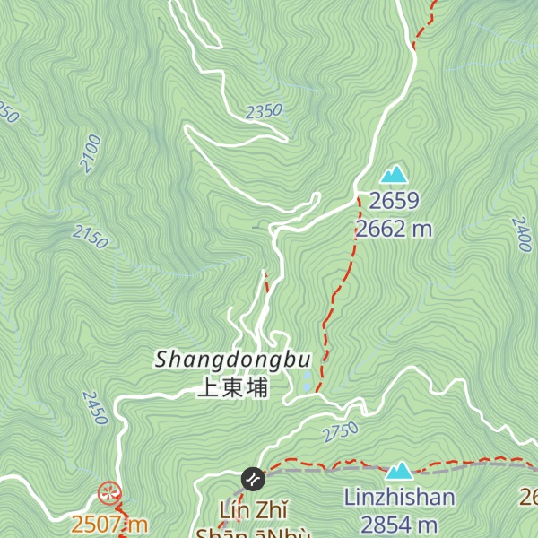 Map of Dongpu Lodge