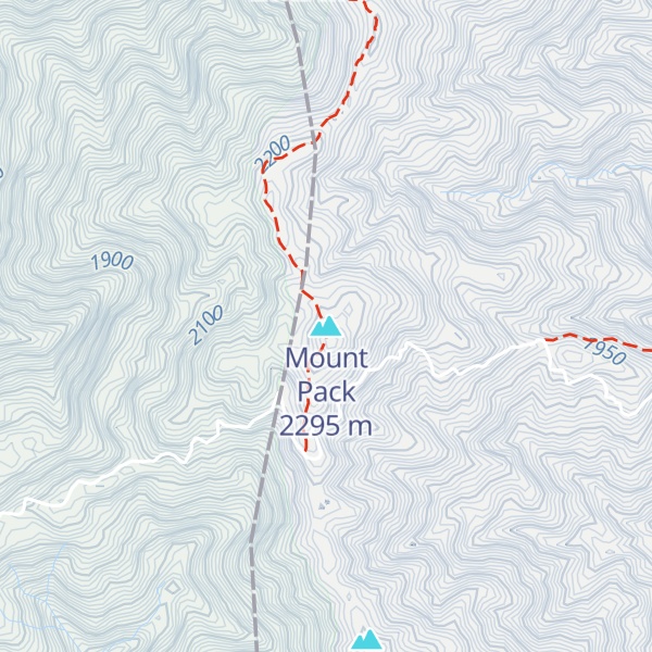 Map of Mount Pack