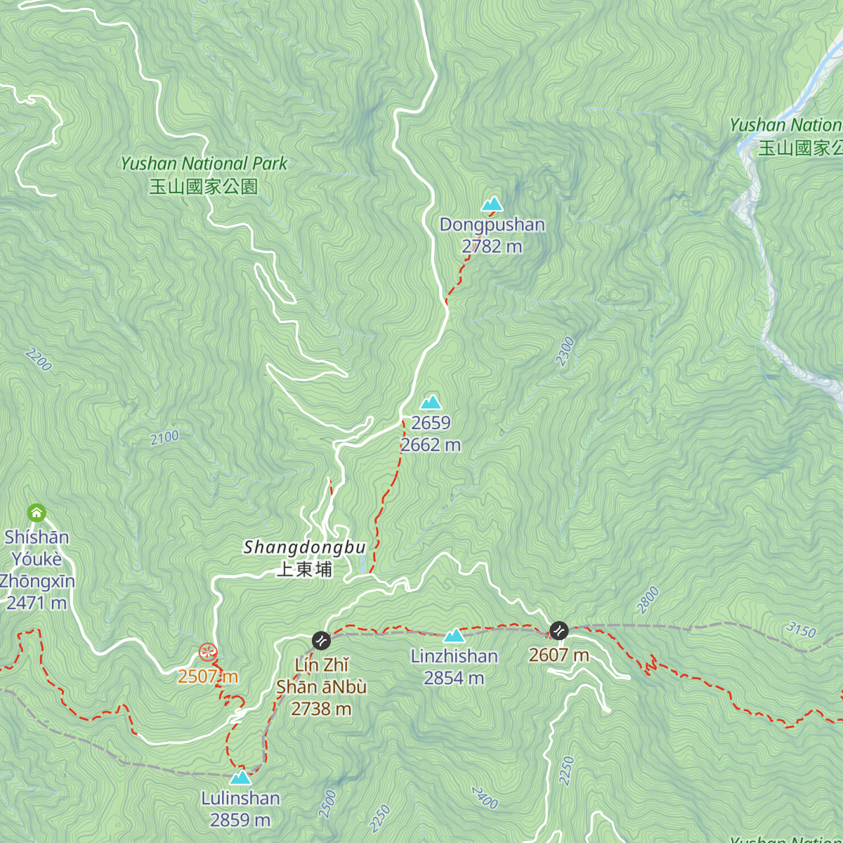 Tataka Visitor Center map