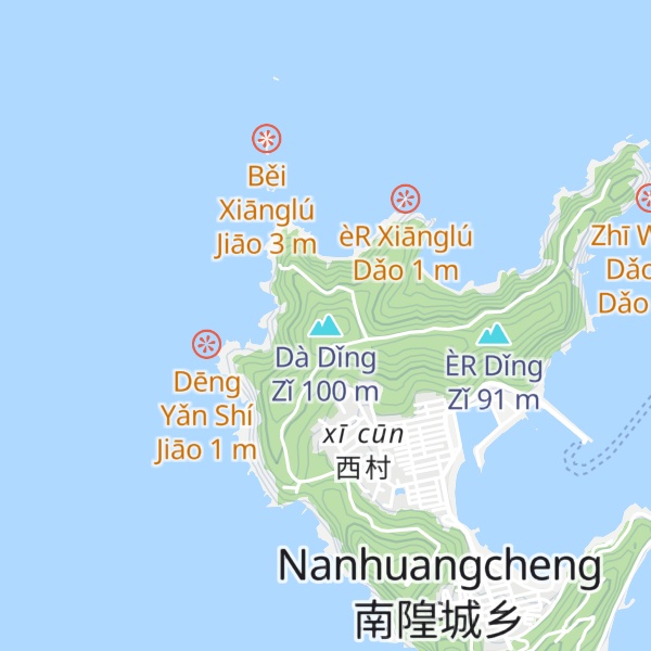 Map of Dà Dǐng Zǐ
