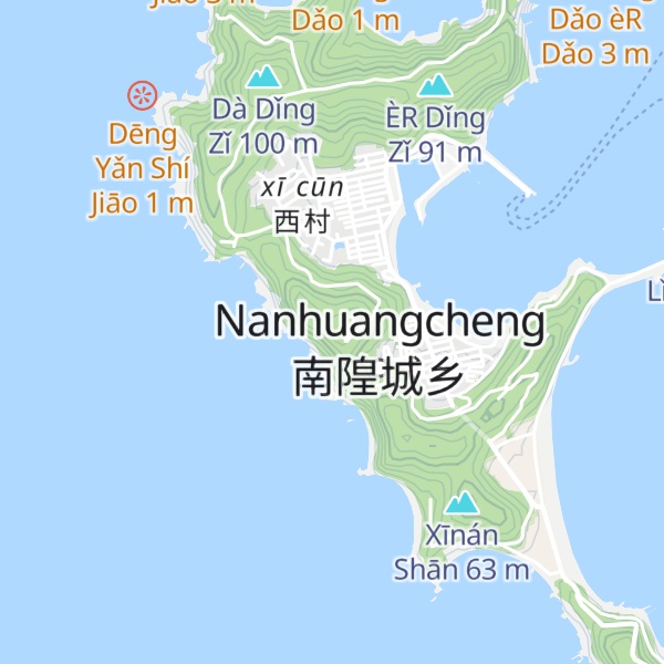 Map of Pàotái Shān