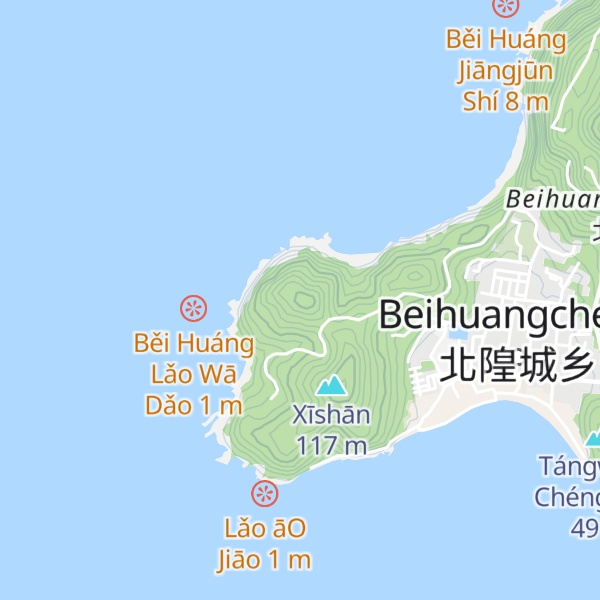 Map of Běidà Wàng