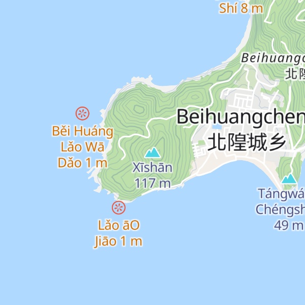 Map of Xīshān