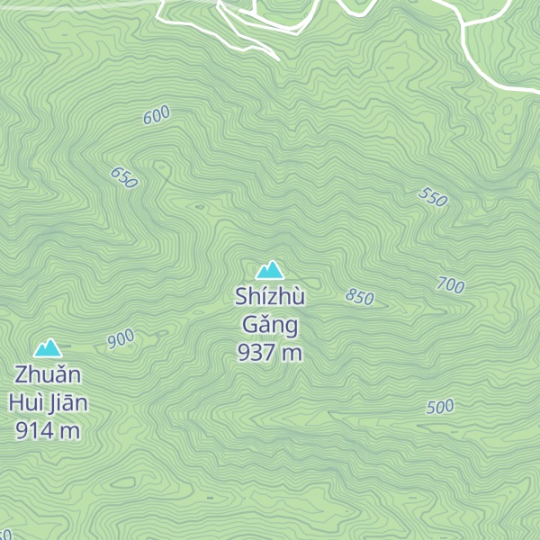 Map of Shízhù Gǎng