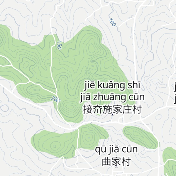 Map of Jinguo Shan