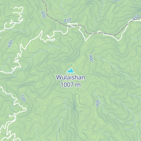 Map of Wulaishan