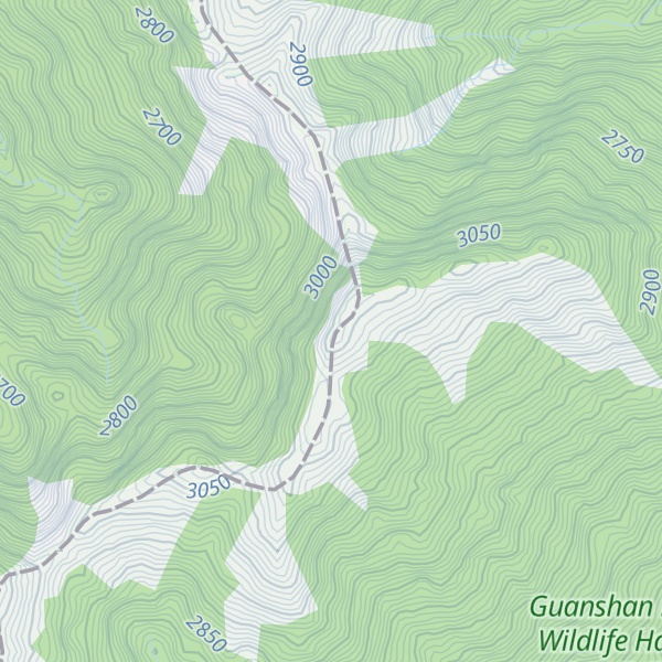 Map of Hainuonan Shan