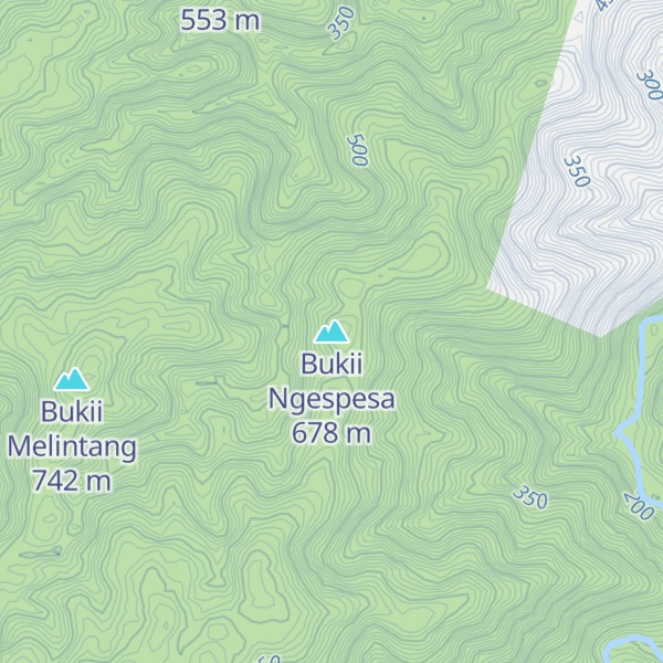 Map of Bukii Ngespesa