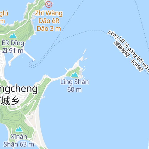 Map of Lǐng Shān