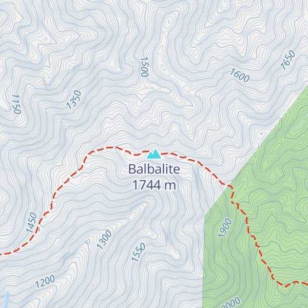 Map of Balbalite