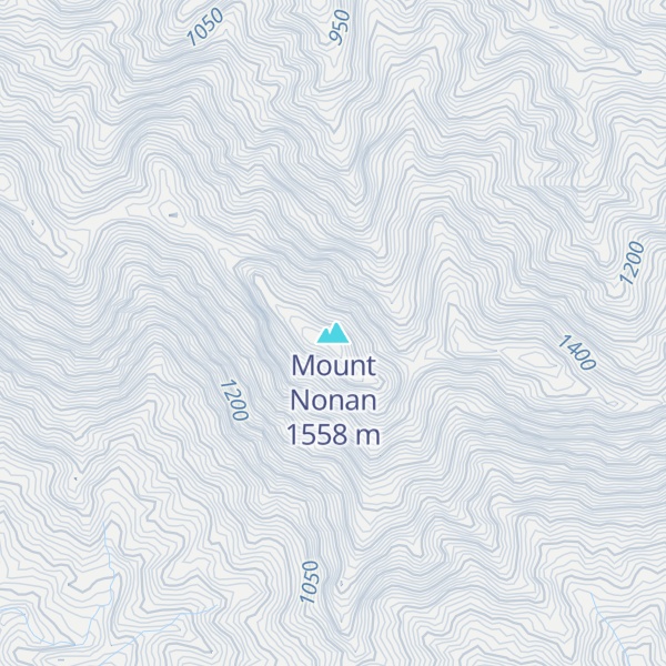 Map of Mount Nonan