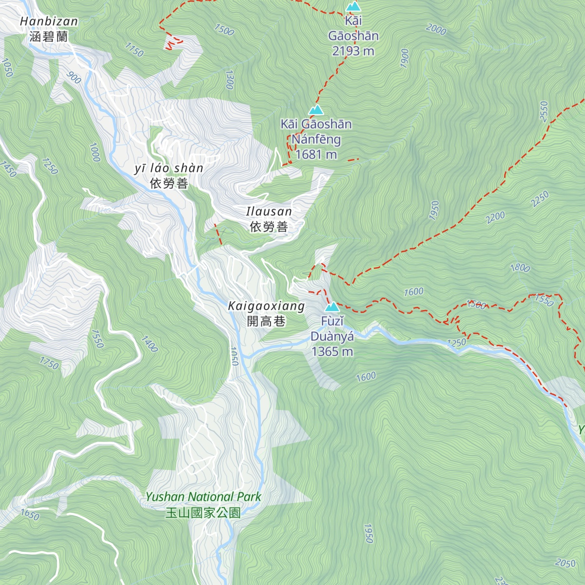 àI Yù Tíng map