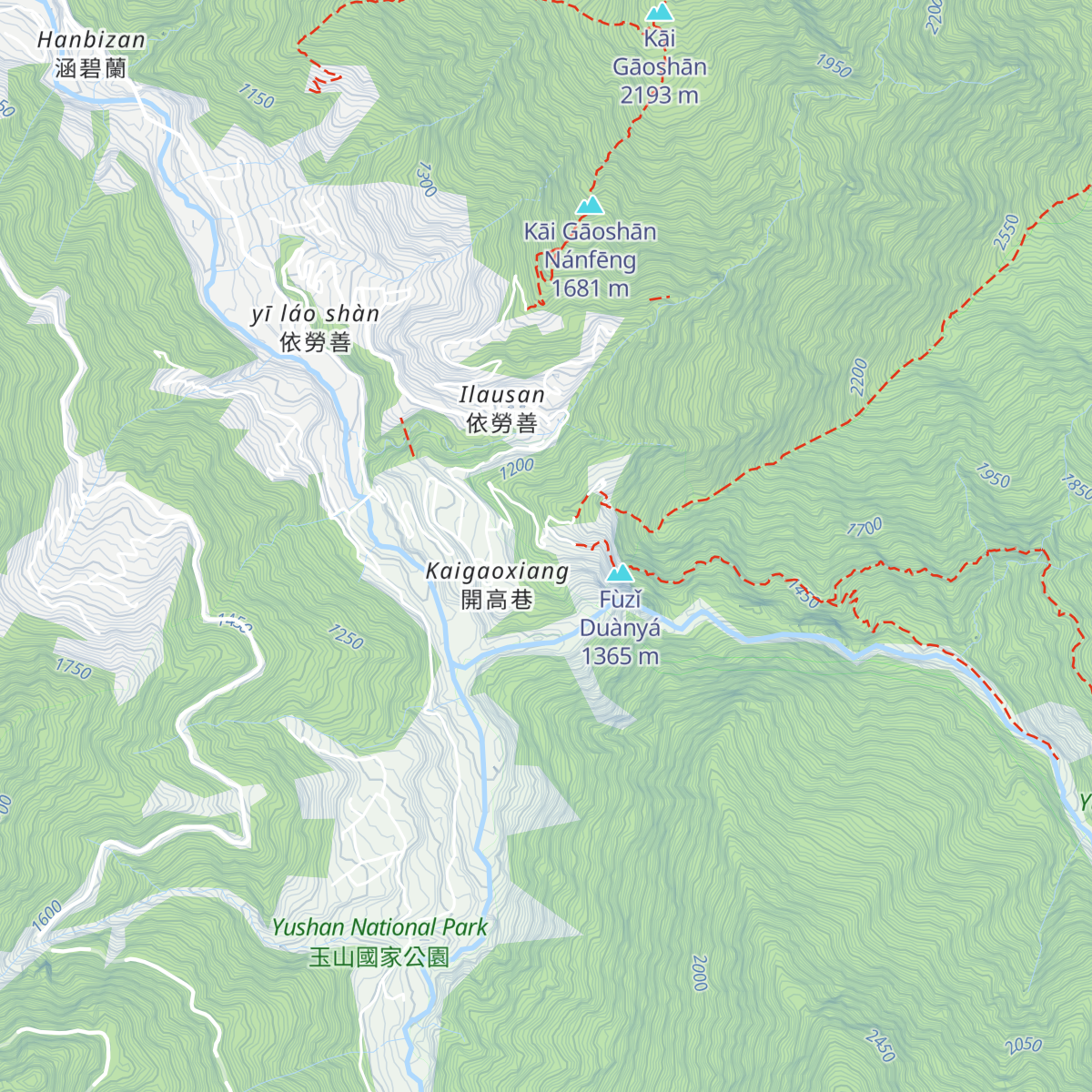 àI Yù Tíng map