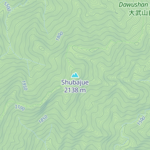 Map of Shubajue