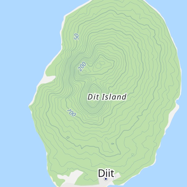Map of Dit