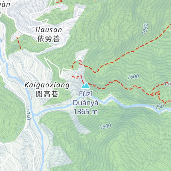 Map of Fùzǐ Duànyá