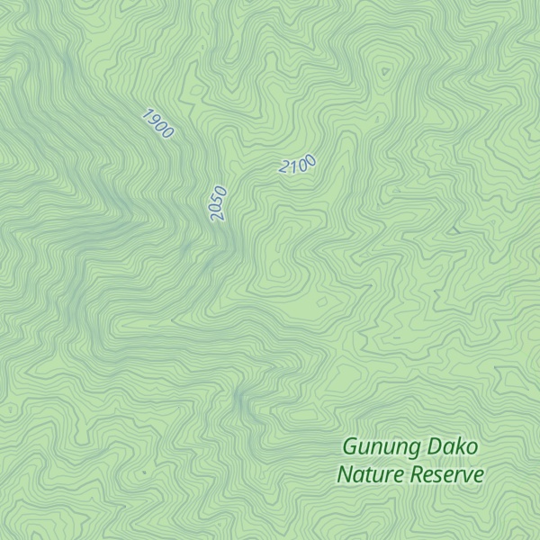 Map of Bukii Galang