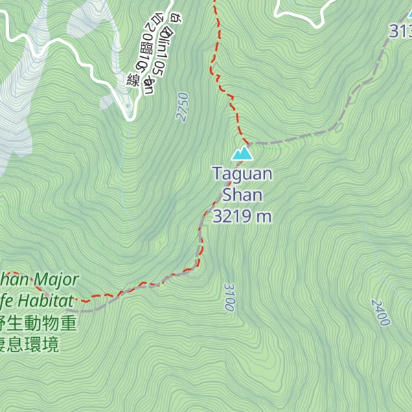 Map of Kǒnglóng Jiānshān