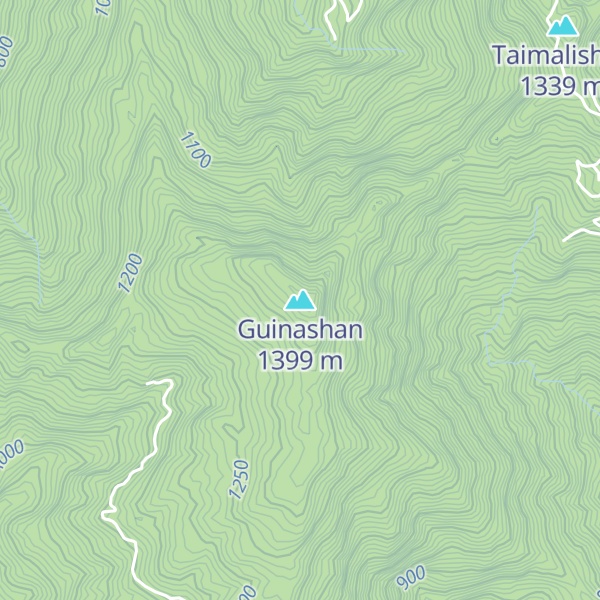 Map of Guinashan